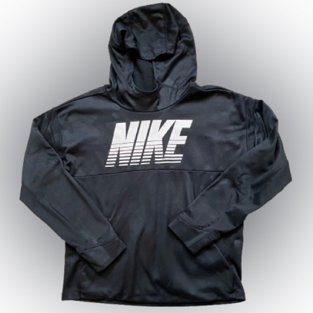 Boy’s Nike Black and White Hoodie